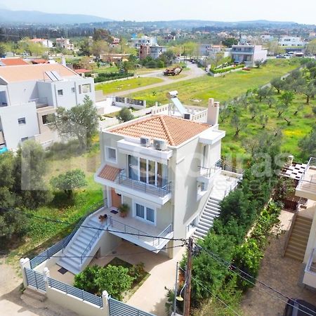 The Bright House A Two-Storey Maisonette In Loutraki Εξωτερικό φωτογραφία